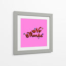 No Thanks - Marcela Illustrates | Cuadro decorativo de Canvas Lab