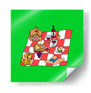 Picnic Day - Marcela Illustrates | Cuadro decorativo de Canvas Lab