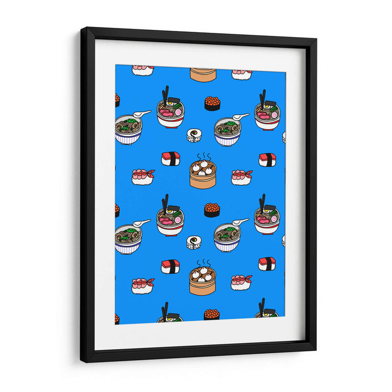 Ramen & Rice - Marcela Illustrates | Cuadro decorativo de Canvas Lab