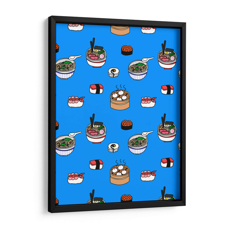 Ramen & Rice - Marcela Illustrates | Cuadro decorativo de Canvas Lab