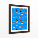 Ramen & Rice - Marcela Illustrates | Cuadro decorativo de Canvas Lab