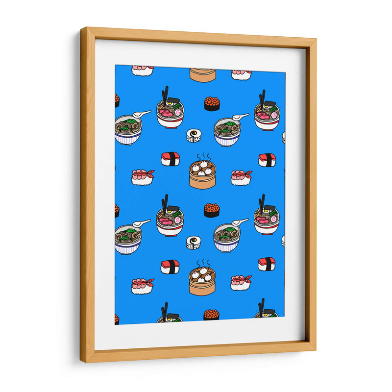 Ramen & Rice - Marcela Illustrates | Cuadro decorativo de Canvas Lab