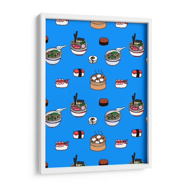 Ramen & Rice - Marcela Illustrates | Cuadro decorativo de Canvas Lab