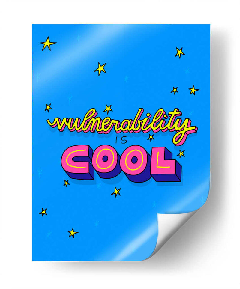 Vulnerability Is Cool - Marcela Illustrates | Cuadro decorativo de Canvas Lab