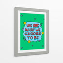 We Are What We Choose To Be - Marcela Illustrates | Cuadro decorativo de Canvas Lab