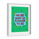 We Are What We Choose To Be - Marcela Illustrates | Cuadro decorativo de Canvas Lab