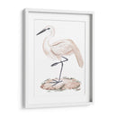 Una Garza Blanca Iii - Melissa Wang | Cuadro decorativo de Canvas Lab