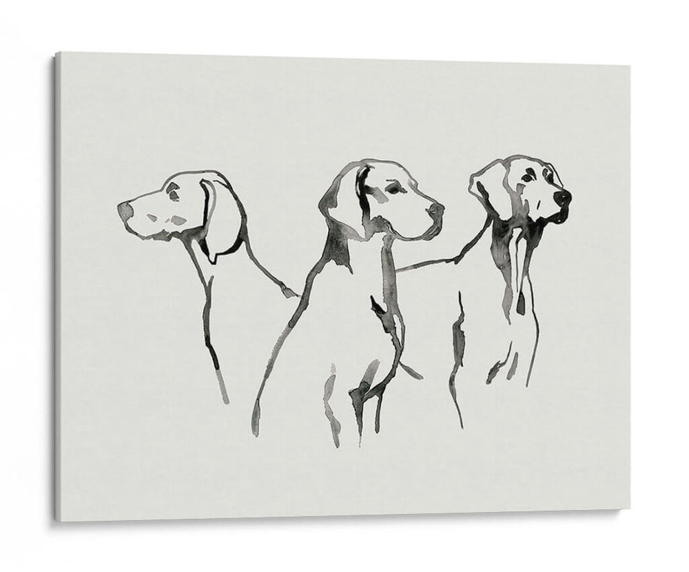 Cachorro De Acuarela I - Grace Popp | Cuadro decorativo de Canvas Lab