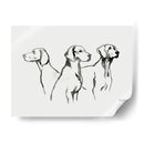 Cachorro De Acuarela I - Grace Popp | Cuadro decorativo de Canvas Lab