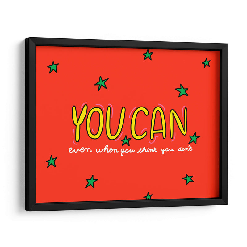 You Can - Marcela Illustrates | Cuadro decorativo de Canvas Lab