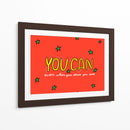 You Can - Marcela Illustrates | Cuadro decorativo de Canvas Lab