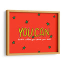 You Can - Marcela Illustrates | Cuadro decorativo de Canvas Lab