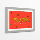 You Can - Marcela Illustrates | Cuadro decorativo de Canvas Lab