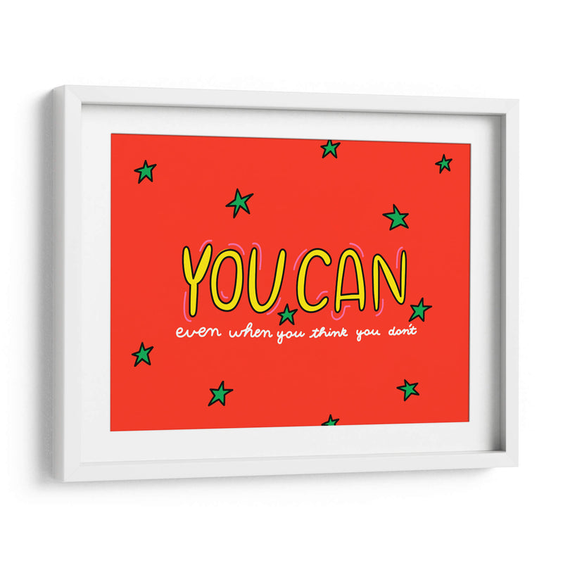 You Can - Marcela Illustrates | Cuadro decorativo de Canvas Lab