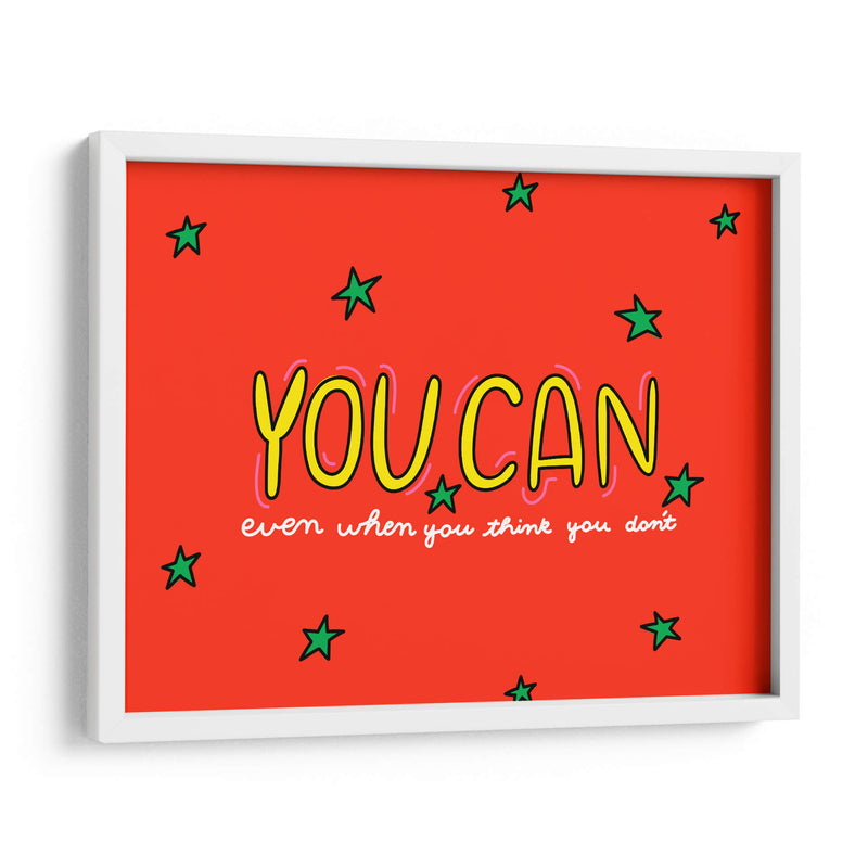 You Can - Marcela Illustrates | Cuadro decorativo de Canvas Lab