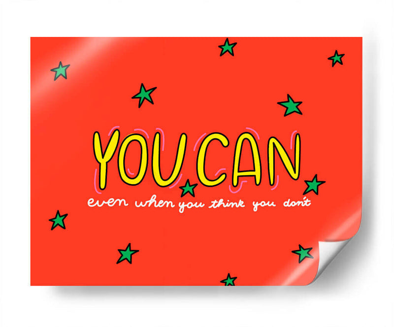 You Can - Marcela Illustrates | Cuadro decorativo de Canvas Lab