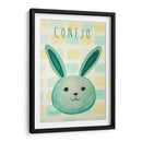 CONEJITO AZUL - Marce Islas | Cuadro decorativo de Canvas Lab