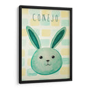 CONEJITO AZUL - Marce Islas | Cuadro decorativo de Canvas Lab