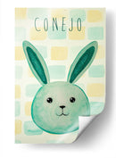 CONEJITO AZUL - Marce Islas | Cuadro decorativo de Canvas Lab