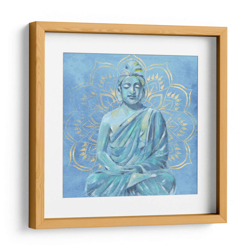 Buda En Azul Ii - Jacob Green | Cuadro decorativo de Canvas Lab