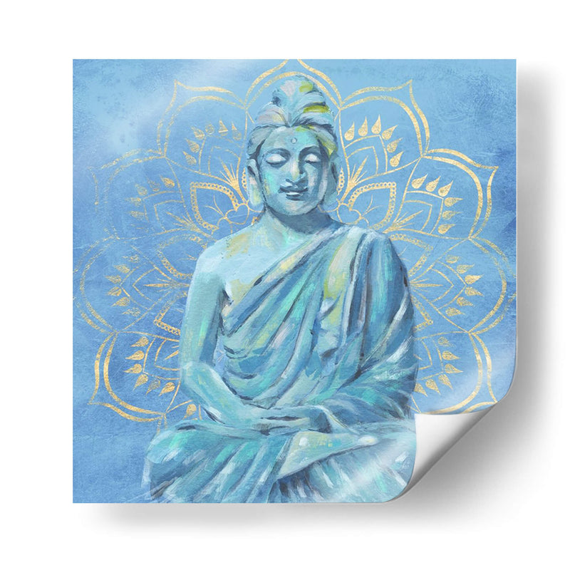 Buda En Azul Ii - Jacob Green | Cuadro decorativo de Canvas Lab