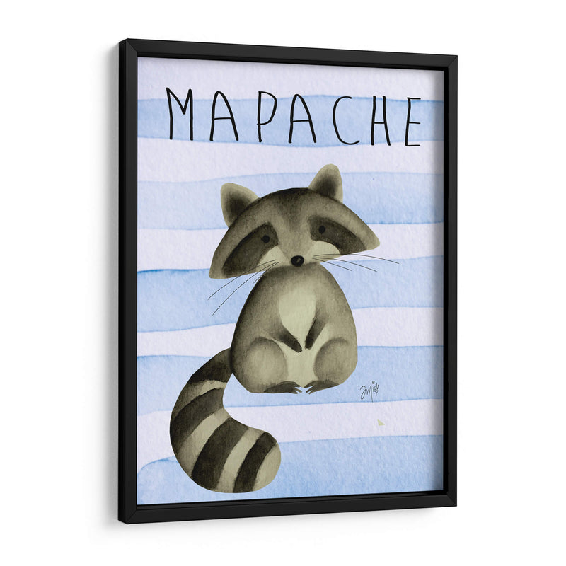 MAPACHE - Marce Islas | Cuadro decorativo de Canvas Lab