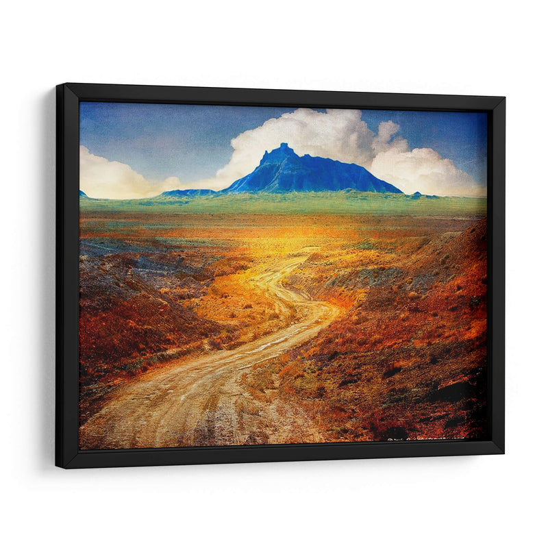 Golden Road Ii - Chris Vest | Cuadro decorativo de Canvas Lab