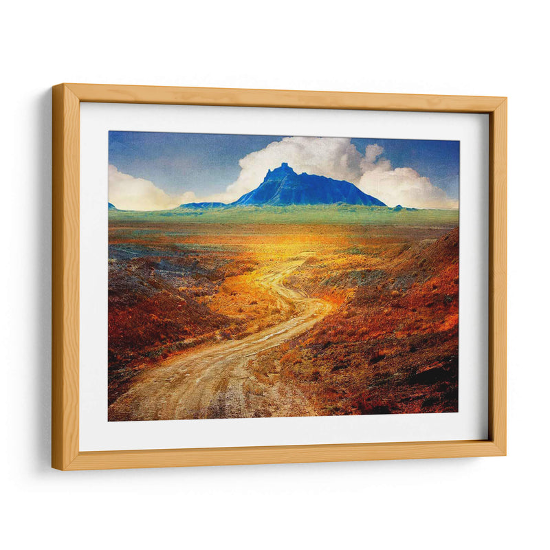 Golden Road Ii - Chris Vest | Cuadro decorativo de Canvas Lab