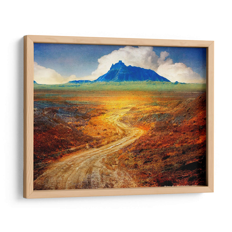 Golden Road Ii - Chris Vest | Cuadro decorativo de Canvas Lab