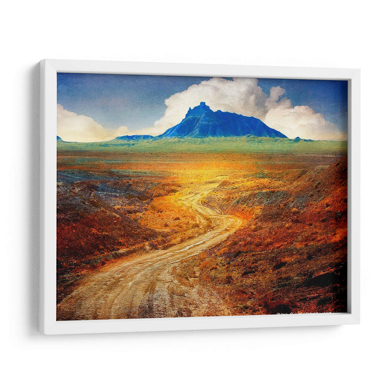 Golden Road Ii - Chris Vest | Cuadro decorativo de Canvas Lab