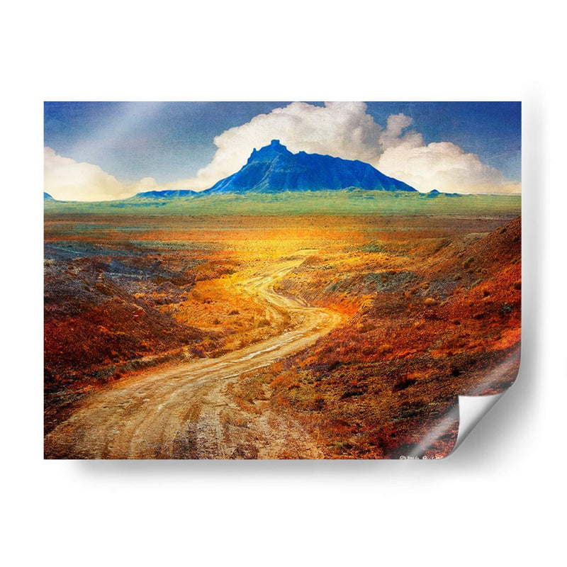 Golden Road Ii - Chris Vest | Cuadro decorativo de Canvas Lab