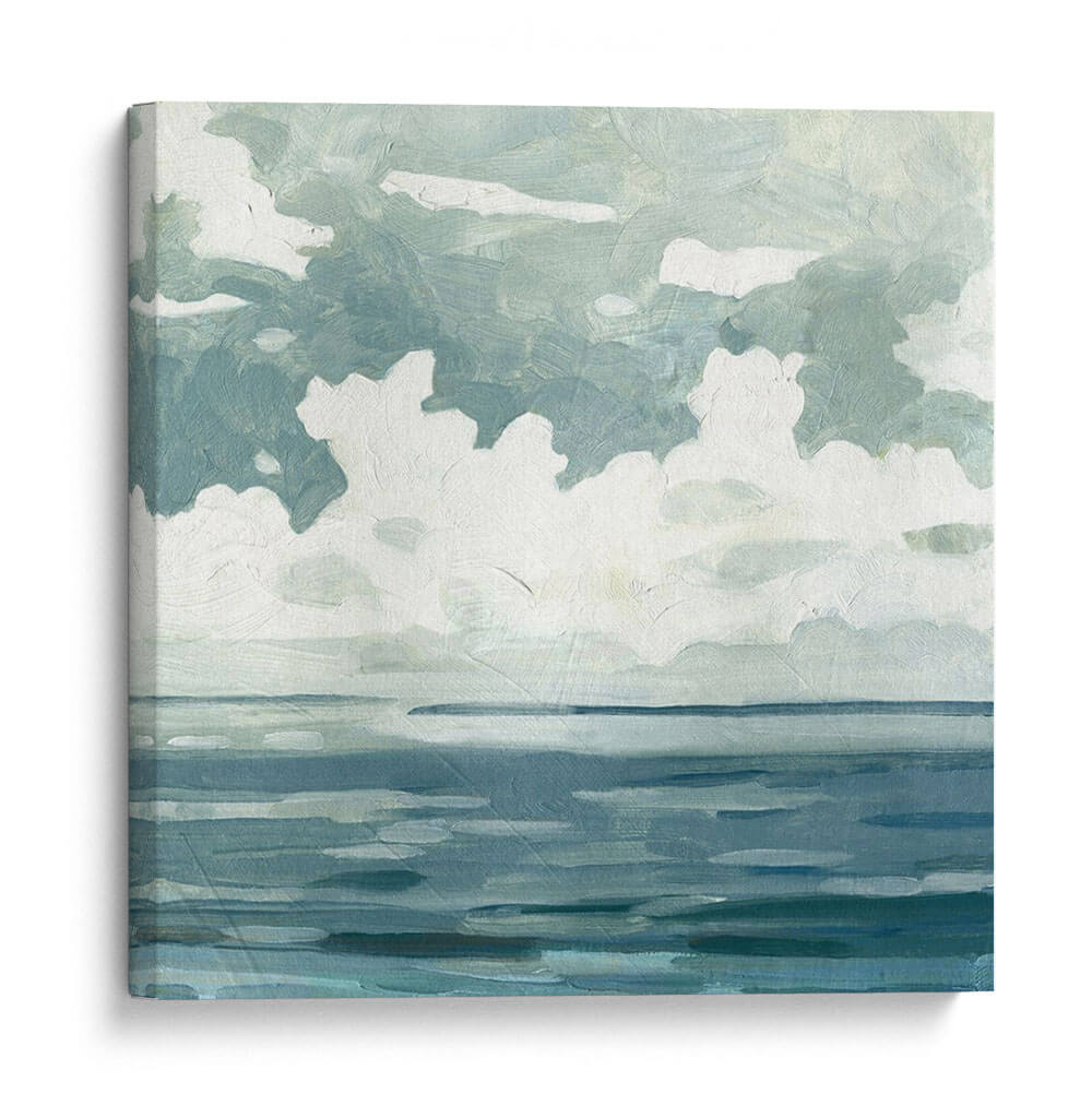 Textured Blue Seascape Ii - Gerard Paul Deshayes | Cuadro decorativo de Canvas Lab