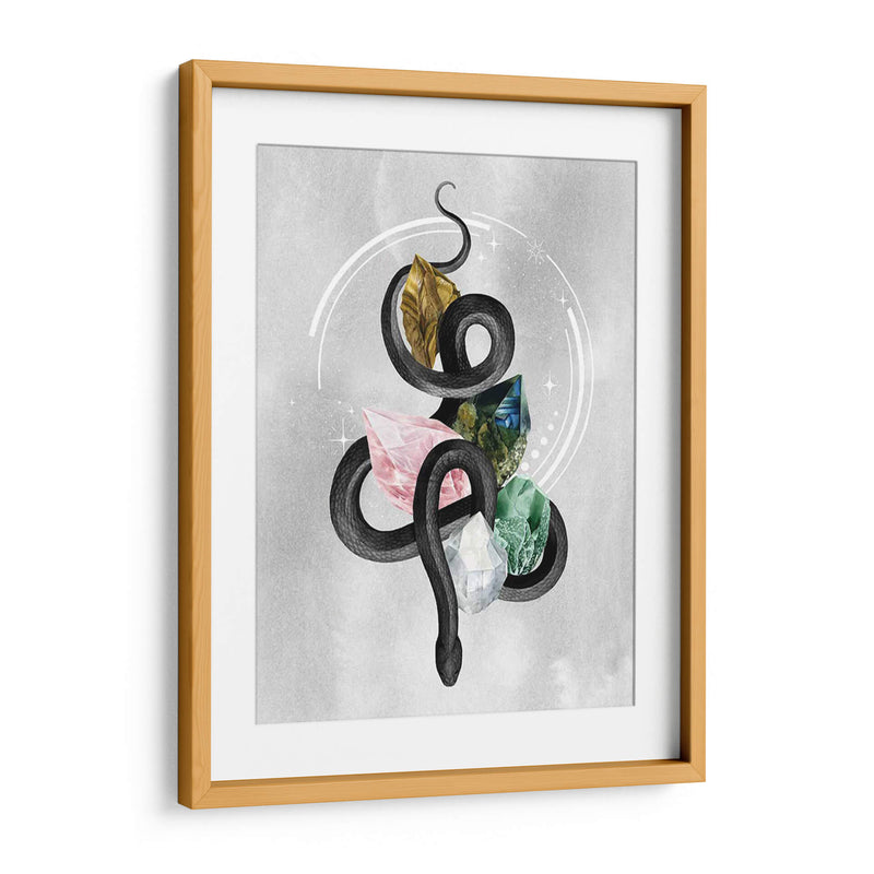 Serpiente Cristalina I - Grace Popp | Cuadro decorativo de Canvas Lab