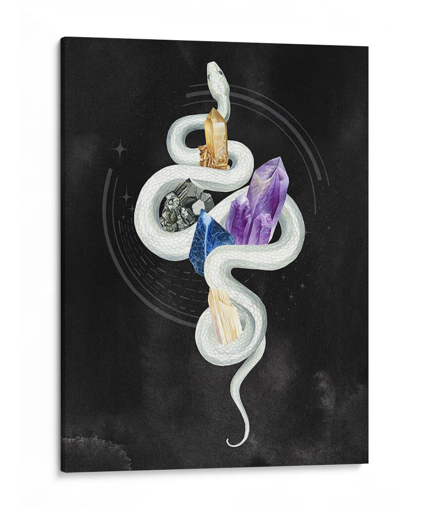 Serpiente Cristalina Ii - Grace Popp | Cuadro decorativo de Canvas Lab