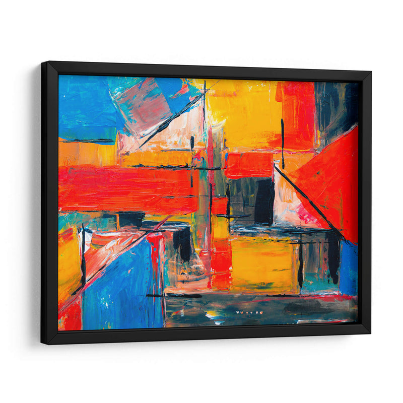 Composición angular | Cuadro decorativo de Canvas Lab