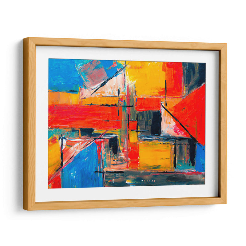 Composición angular | Cuadro decorativo de Canvas Lab