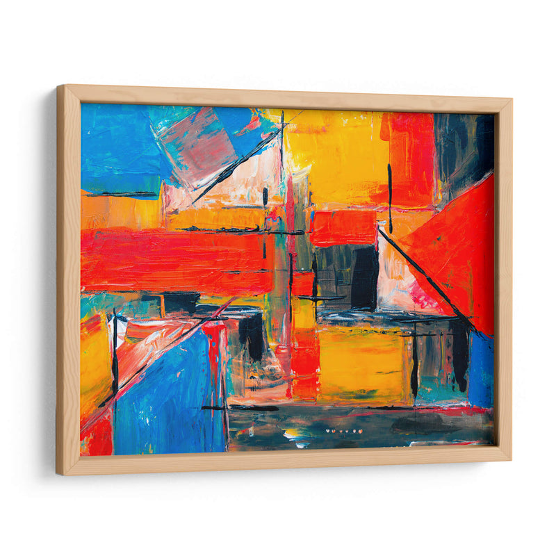 Composición angular | Cuadro decorativo de Canvas Lab