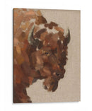 Baldosa Bisonte I - W. Rutledge | Cuadro decorativo de Canvas Lab