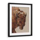 Baldosa Bisonte I - W. Rutledge | Cuadro decorativo de Canvas Lab