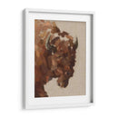 Baldosa Bisonte I - W. Rutledge | Cuadro decorativo de Canvas Lab