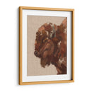 Tiled Bison Ii - W. Rutledge | Cuadro decorativo de Canvas Lab