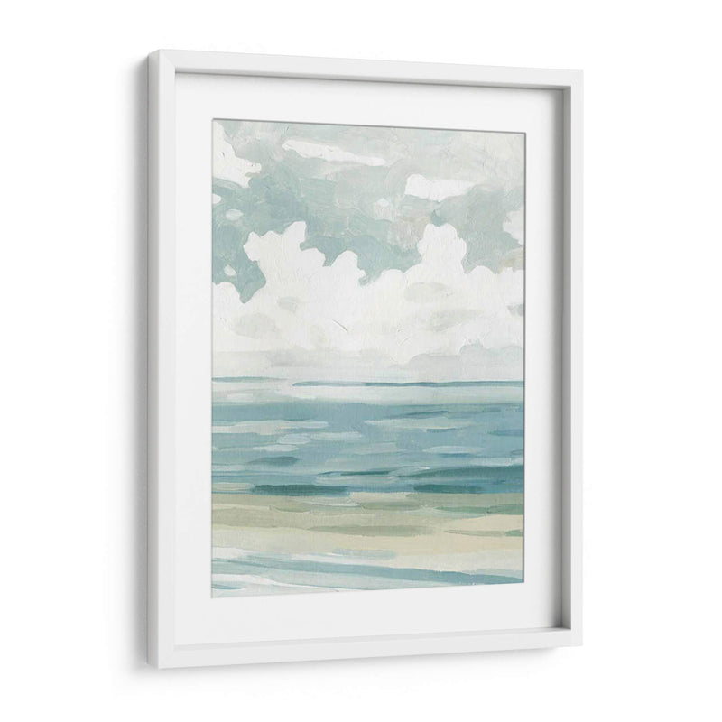 Paisaje Marino De Pastel Suave Ii - Gerard Paul Deshayes | Cuadro decorativo de Canvas Lab