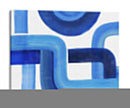 Tejido Cobalto Ii - Grace Popp | Cuadro decorativo de Canvas Lab