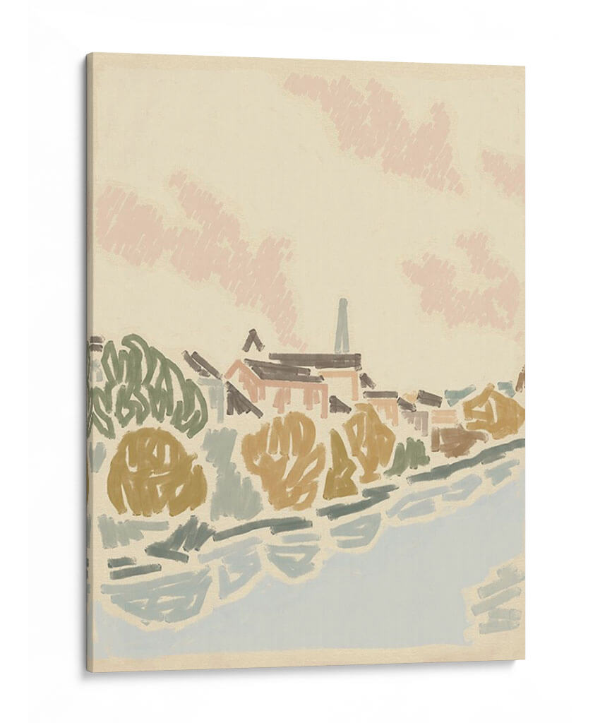 Paysage De Poitiers I - W. Rutledge | Cuadro decorativo de Canvas Lab