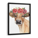 Vaca Florada Ii - Jacob Green | Cuadro decorativo de Canvas Lab