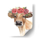 Vaca Florada Ii - Jacob Green | Cuadro decorativo de Canvas Lab