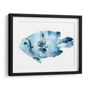 Pescado Azul Oceánico Ii - June Erica Vess | Cuadro decorativo de Canvas Lab