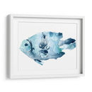 Pescado Azul Oceánico Ii - June Erica Vess | Cuadro decorativo de Canvas Lab