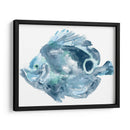 Azul Ocean Fish Iv - June Erica Vess | Cuadro decorativo de Canvas Lab