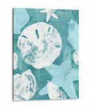 Siluetas De Fondos Marinos I - June Erica Vess | Cuadro decorativo de Canvas Lab